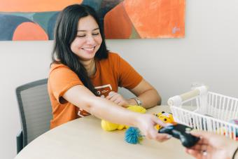 Student during a coaching meeting with TIESplus